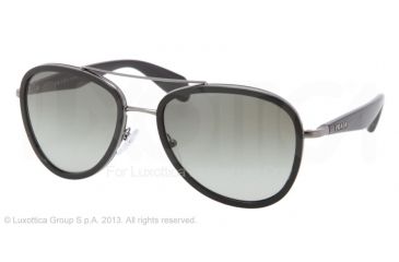Image of Prada PR51PS Single Vision Prescription Sunglasses PR51PS-5AV3M1-56 - Lens Diameter 56 mm, Frame Color Gunmetal