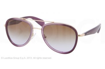 Image of Prada PR51PS Single Vision Prescription Sunglasses PR51PS-ZVN6P1-53 - Lens Diameter 53 mm, Lens Diameter 53 mm, Frame Color Violet Gradient