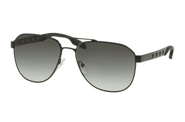 Image of Prada PR51RS Bifocal Prescription Sunglasses PR51RS-1BO0A7-60 - Lens Diameter 60 mm, Frame Color Matte Black