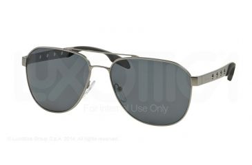 Image of Prada PR51RS Bifocal Prescription Sunglasses PR51RS-7CQ5Z1-60 - Lens Diameter 60 mm, Frame Color Matte Gunmetal