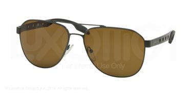 Image of Prada PR51RS Bifocal Prescription Sunglasses PR51RS-TKI2P1-60 - Lens Diameter 60 mm, Frame Color Military Green