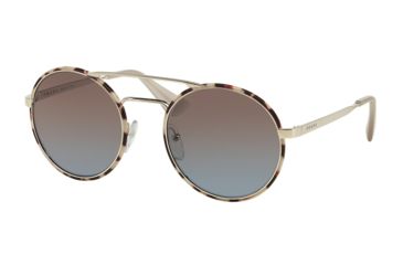 Image of Prada PR51SS Progressive Prescription Sunglasses PR51SS-UAO4S2-54 - Lens Diameter 54 mm, Frame Color Silver