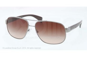 Image of Prada PR52PS Bifocal Prescription Sunglasses PR52PS-5AV6S1-61 - Lens Diameter 61 mm, Frame Color Gunmetal