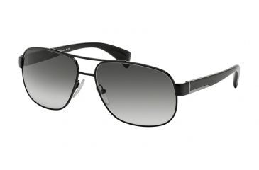 Image of Prada PR52PS Bifocal Prescription Sunglasses PR52PS-7AX0A7-61 - Lens Diameter 61 mm, Frame Color Black