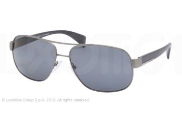 Image of Prada PR52PS Bifocal Prescription Sunglasses PR52PS-7CQ5Z1-61 - Lens Diameter 61 mm, Frame Color Matte Gunmetal