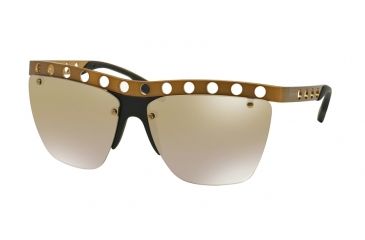 Image of Prada PR53RS Progressive Prescription Sunglasses PR53RS-TWF2G2-62 - Lens Diameter 62 mm, Frame Color Matte Brushed Bronze