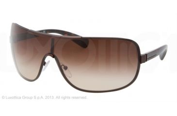 Image of Prada PR54OS Sunglasses ACD6S1-41 - Brown Demi Shiny Frame, Brown Gradient Lenses