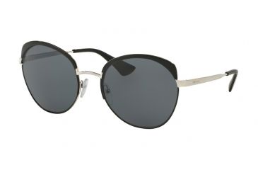 Image of Prada PR54SS Bifocal Prescription Sunglasses PR54SS-7AX5Z1-59 - Lens Diameter 59 mm, Frame Color Black
