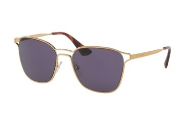 Image of Prada PR54TS Bifocal Prescription Sunglasses PR54TS-7OE6O2-55 - Lens Diameter 55 mm, Frame Color Antique Gold