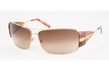 Image of Prada PR55HS #4BW6S1 - Light Havana Frame, Brown Gradient Lenses