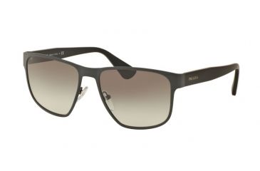 Image of Prada PR55SS Progressive Prescription Sunglasses PR55SS-TKM0A7-55 - Lens Diameter 55 mm, Frame Color Matte Grey