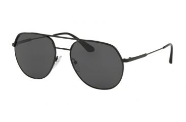 Image of Prada PR55US Bifocal Prescription Sunglasses PR55US-1AB5S0-54 - Lens Diameter 54 mm, Frame Color Black