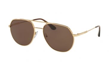 Image of Prada PR55US Bifocal Prescription Sunglasses, 54mm, Gold, PR55US-5AK8C1-54-BI