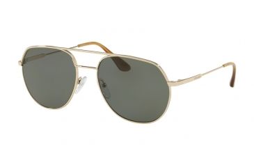 Image of Prada PR55US Bifocal Prescription Sunglasses PR55US-ZVN198-54 - Lens Diameter 54 mm, Frame Color Pale Gold