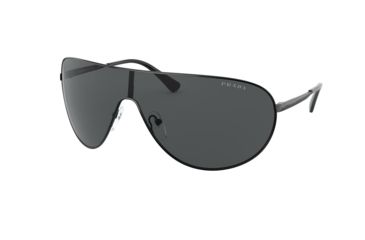 Image of Prada PR55XS Sunglasses 1AB5S0-42 - , Grey Lenses