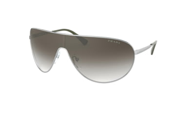 Image of Prada PR55XS Sunglasses 1BC5O0-42 - , Gradient Grey Mirror Silver Lenses