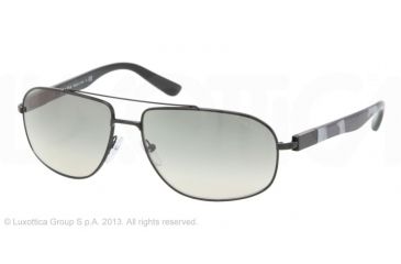 Image of Prada PR57NS Bifocal Prescription Sunglasses PR57NS-1BO3M1-62 - Lens Diameter 62 mm, Lens Diameter 62 mm, Frame Color Matte Black