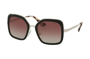 Image of Prada PR57US Prescription Sunglasses, 54mm, PR57US-4BK412-54-SV
