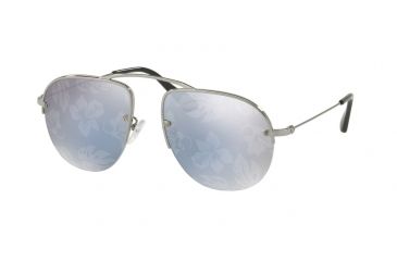 Image of Prada PR58OS Progressive Prescription Sunglasses PR58OS-5AV6R0-55 - Lens Diameter 55 mm, Frame Color Gunmetal