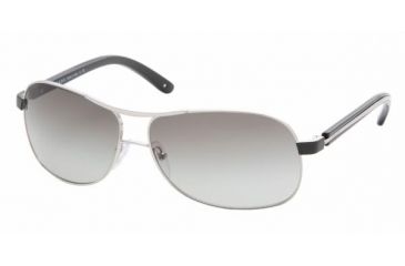 Image of Prada PR59LS #1BC3M1 - Silver Frame, Gray Gradient Lenses