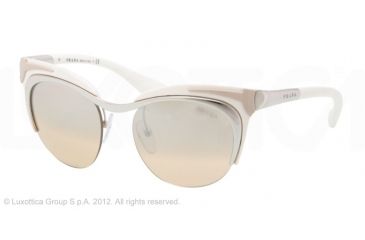 Image of Prada PARALLEL UNIVERSES PR61OS Single Vision Prescription Sunglasses PR61OS-1BC1J1-49 - 