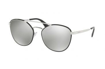 Image of Prada PR63TS Bifocal Prescription Sunglasses PR63TS-1AB2B0-55 - Lens Diameter 55 mm, Frame Color Black