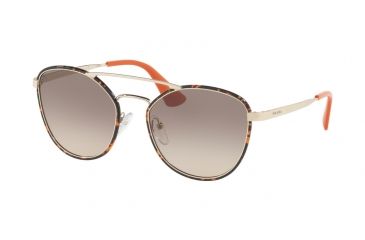 Image of Prada PR63TS Bifocal Prescription Sunglasses PR63TS-2AU3D0-55 - Lens Diameter 55 mm, Frame Color Havana