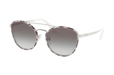 Image of Prada PR63TS Bifocal Prescription Sunglasses PR63TS-UAO0A7-55 - Lens Diameter 55 mm, Frame Color Spotted Opal Brown