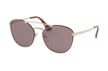 Image of Prada PR63TS Bifocal Prescription Sunglasses PR63TS-VIY6X1-55 - Lens Diameter 55 mm, Frame Color Bordeaux