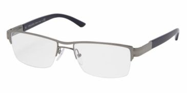 Image of Prada PR74LV #5AV1O1 - Shiny Gun Metal Frame, Demo Lens Lenses