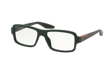 Image of Prada PS01GV Single Vision Prescription Eyeglasses UB61O1-53 - Matte Mimetic Frame