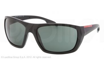 Image of Prada PS01OS Single Vision Prescription Sunglasses PS01OS-1BO3O1-61 - 