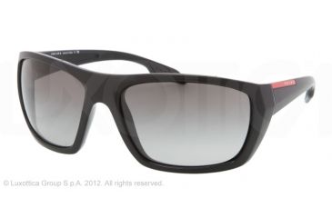 Image of Prada PS01OS Single Vision Prescription Sunglasses PS01OS-FAD3M1-61 - Lens Diameter 61 mm, Frame Color Matte Black