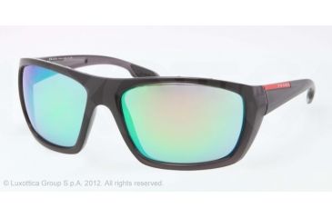 Image of Prada PS01OS Single Vision Prescription Sunglasses PS01OS-NAR1M2-61 - Lens Diameter 61 mm, Lens Diameter 61 mm, Frame Color Gray Demi Shiny