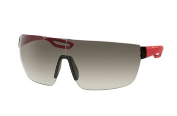 Image of Prada PS01QS Sunglasses TWL0A7-38 - Matte Gunmetal Frame, Grey Gradient Lenses