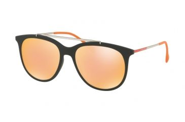 Image of Prada PS02TS Bifocal Prescription Sunglasses, 54mm, Black Rubber, PS02TS-DG0137-54-BI