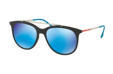 Image of Prada PS02TS Bifocal Prescription Sunglasses PS02TS-DG05M2-54 - Lens Diameter 54 mm, Frame Color Black Rubber