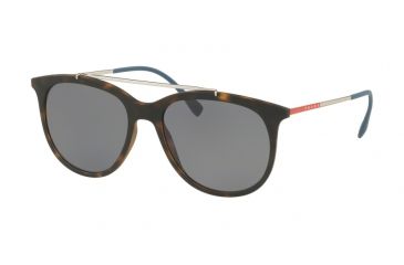Image of Prada PS02TS Bifocal Prescription Sunglasses PS02TS-U61144-54 - Lens Diameter 54 mm, Frame Color Havana Rubber
