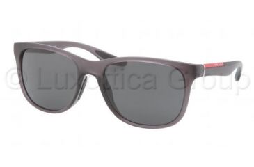 Image of Prada PS03OS Prescription Sunglasses PS03OS-NAR1A1-5518 - Lens Diameter 55 mm, Frame Color Grey Demi Shiny