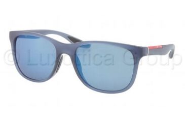 Image of Prada PS03OS Prescription Sunglasses PS03OS-NAS1C0-5518 - Lens Diameter 55 mm, Frame Color Brown Demi Shiny