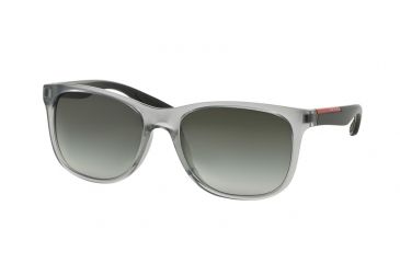 Image of Prada PS03OS Prescription Sunglasses PS03OS-TWW0A7-55 - Lens Diameter 55 mm, Frame Color Matte Grey