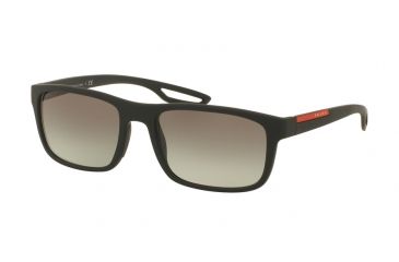 Image of Prada PS03RS Bifocal Prescription Sunglasses PS03RS-DG00A7-56 - Lens Diameter 56 mm, Frame Color Black Rubber
