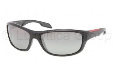 Image of Prada PS04NS Progressive Prescription Sunglasses PS04NS-1AB4S1-6517 - Lens Diameter 65 mm, Frame Color Black Gray Gradient
