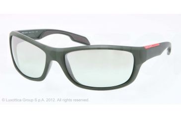 Image of Prada PS04NS Progressive Prescription Sunglasses PS04NS-DHC2C0-65 - Lens Diameter 65 mm, Frame Color Green