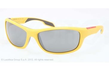 Image of Prada PS04NS Progressive Prescription Sunglasses PS04NS-DHD7W1-65 - Lens Diameter 65 mm, Frame Color Yellow