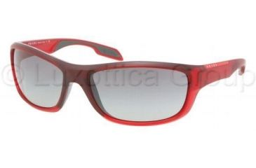 Image of Prada PS04NS Progressive Prescription Sunglasses PS04NS-JAM3M1-6517 - Lens Diameter 65 mm, Frame Color Bordeaux