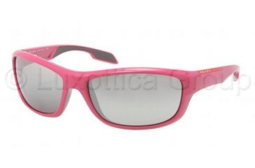 Image of Prada PS04NS Progressive Prescription Sunglasses PS04NS-MAA4S1-6517 - Lens Diameter 65 mm, Frame Color Fuxia Gray