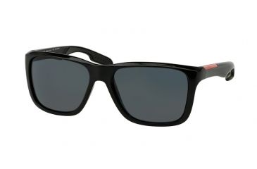 Image of Prada PS04OS Bifocal Prescription Sunglasses PS04OS-1AB5Z1-59 - Lens Diameter 59 mm, Frame Color Black
