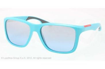 Image of Prada PS04OS Bifocal Prescription Sunglasses PS04OS-DHB2B2-59 - Lens Diameter 59 mm, Frame Color Azure Demishiny