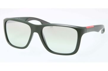 Image of Prada PS04OS Bifocal Prescription Sunglasses PS04OS-DHC2C0-59 - Lens Diameter 59 mm, Frame Color Green Demi Shiny